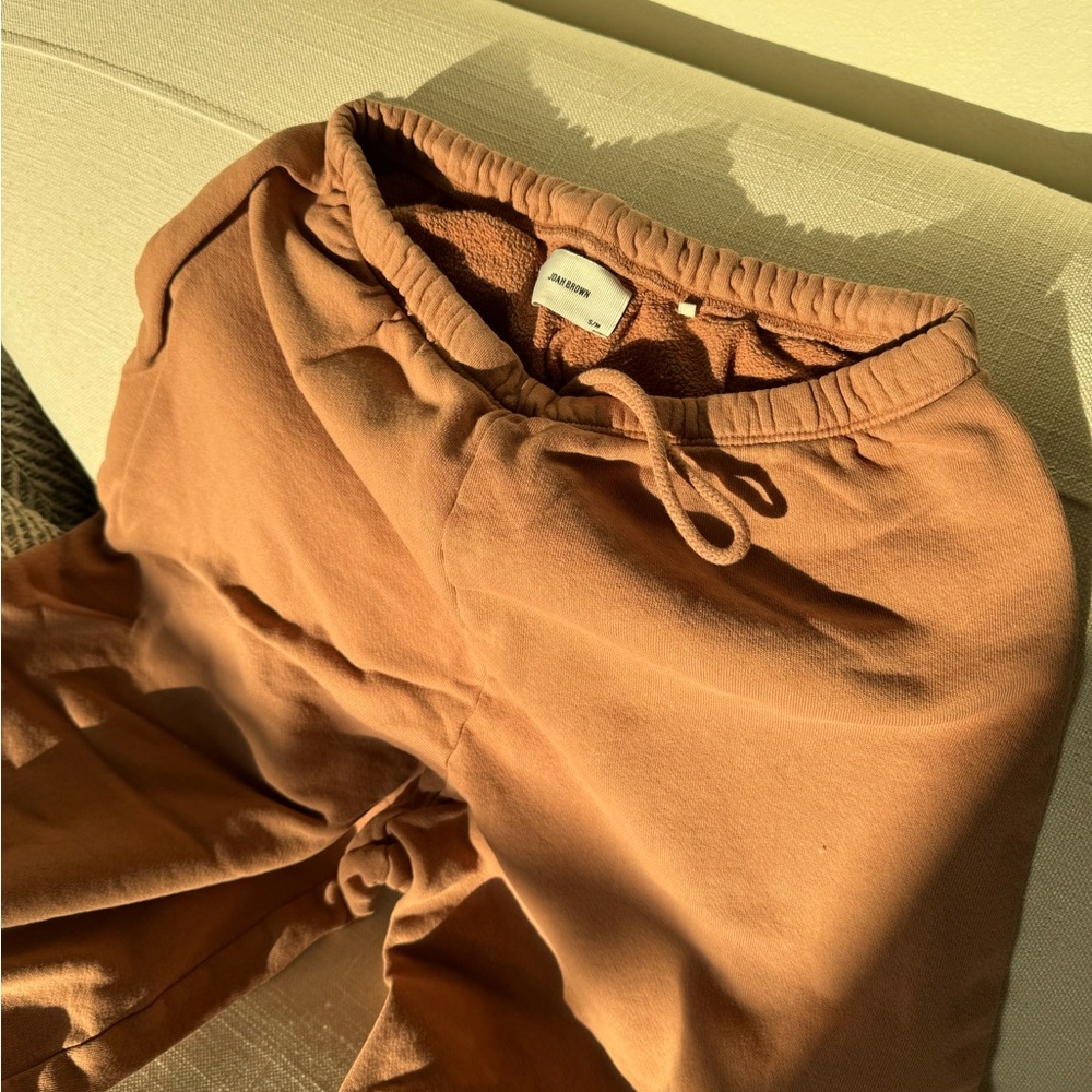 Joah Brown OVERSIZED JOGGER Terracotta